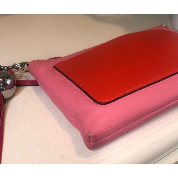 Tory Burch Color Block Leather Crosssbody Bag with Tassel - Picture 10 of 13